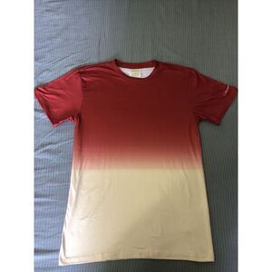 Maker's Mark Gradient T Shirt Size‎ Small Red Yellow